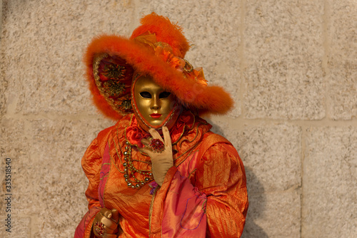 Obraz na płótnie Carnevale a Venezia w salonie