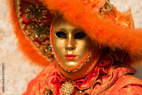 Obraz na płótnie Carnevale a Venezia w salonie