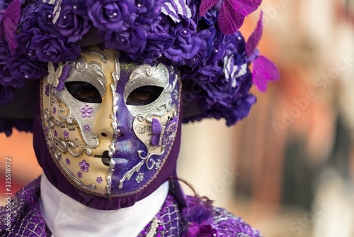 Obraz na płótnie Carnevale a Venezia w salonie