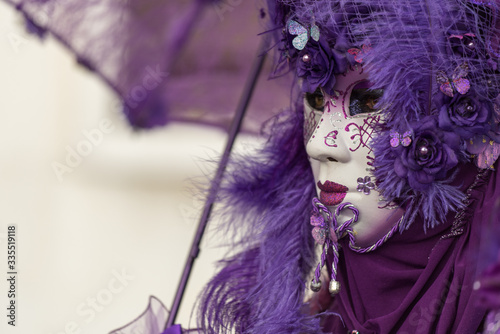 Obraz na płótnie Carnevale a Venezia w salonie