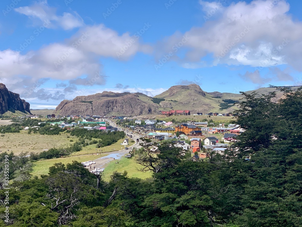 Fototapeta premium Paysage de montagne d'Amérique du Sud