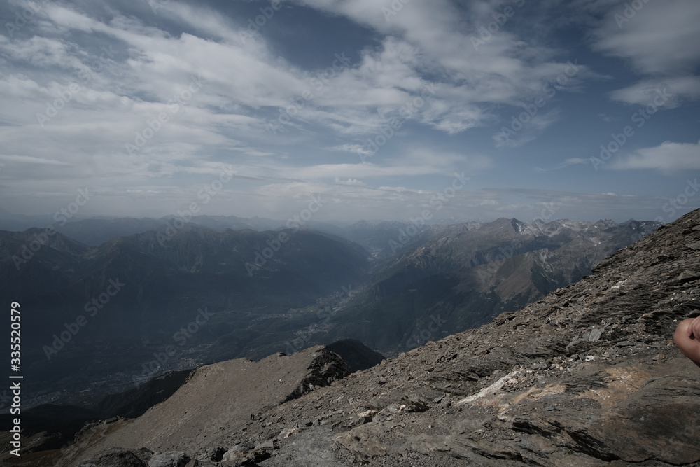 Trekking on the Rocciamelone