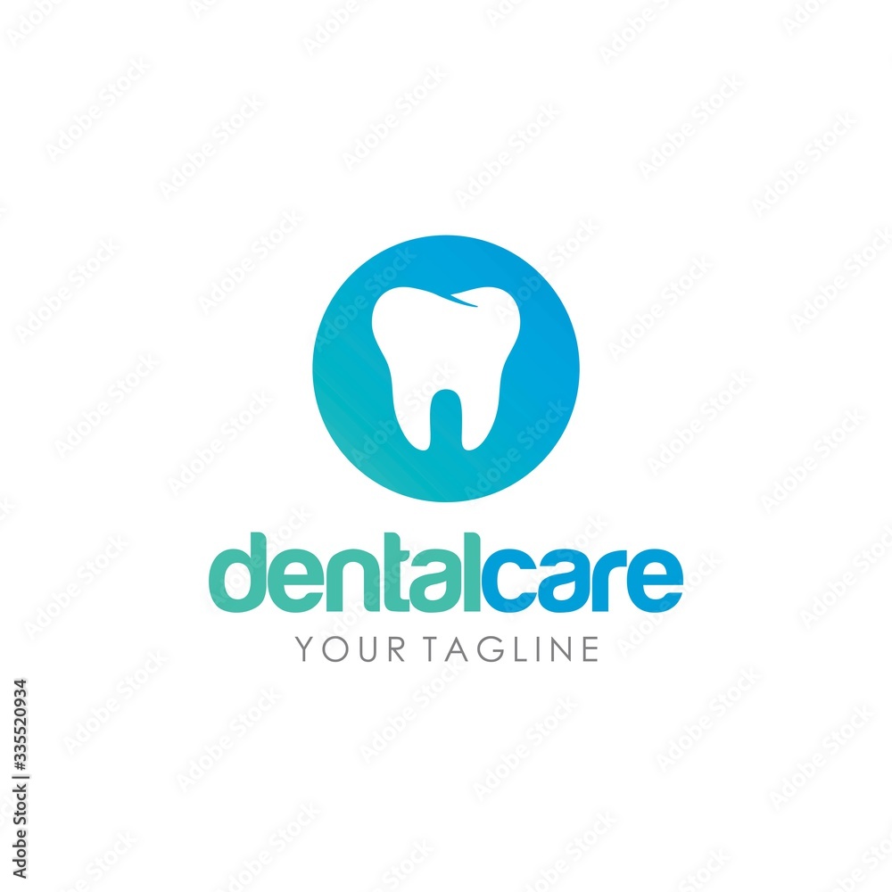 Dental Care Logo Medical and Medicine Dental Care Logo Medical and Medicine
