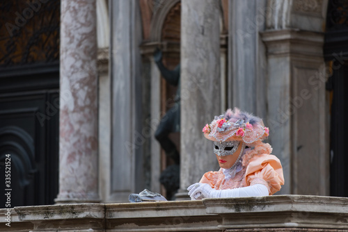 Obraz na płótnie Carnevale a Venezia w salonie