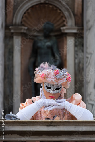 Obraz na płótnie Carnevale a Venezia w salonie