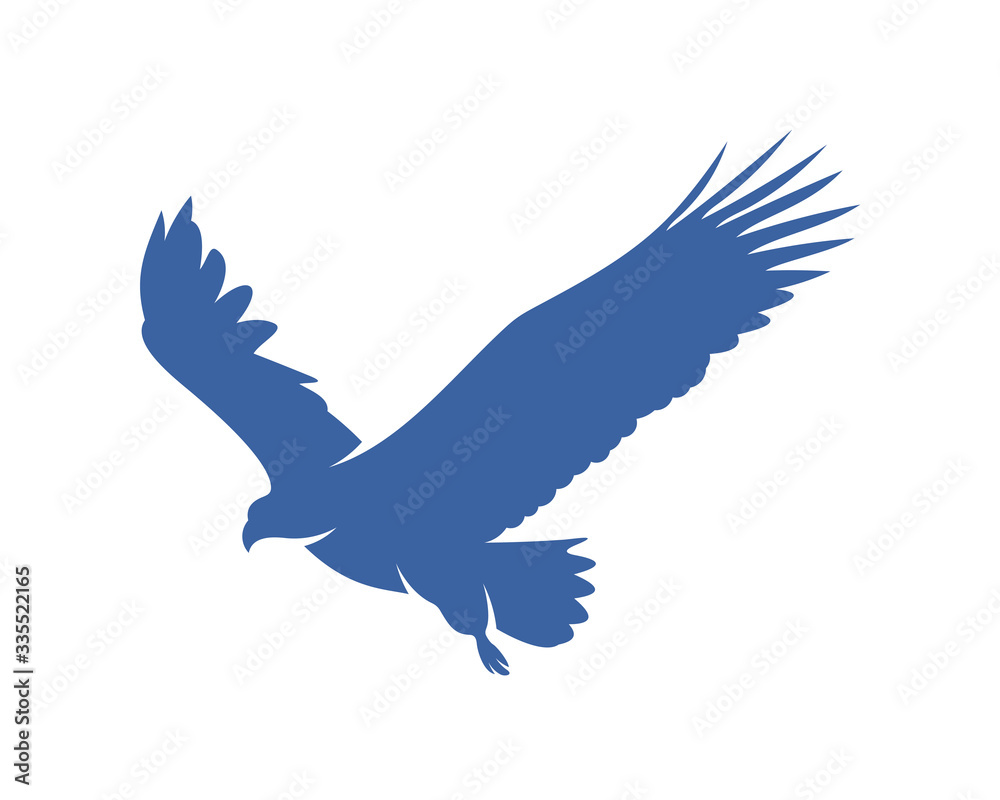 Obraz premium Eagle Logo Design Vector Template