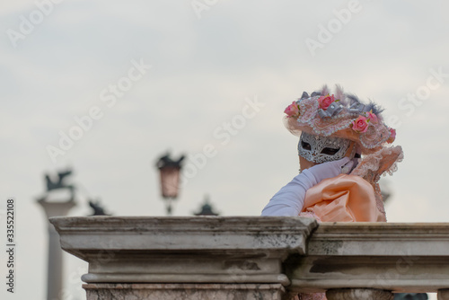 Obraz na płótnie Carnevale a Venezia w salonie