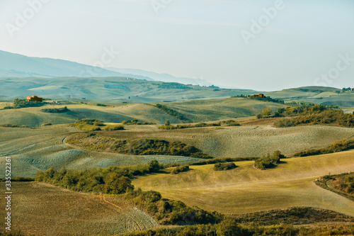 Landscape of Tuscany in the evening light © Sergey