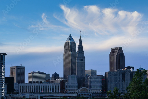 Cleveland skyline © Nuki