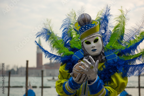 Obraz na płótnie Carnevale a Venezia w salonie