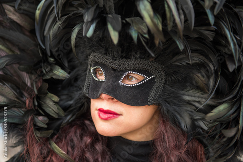 Obraz na płótnie Carnevale a Venezia w salonie