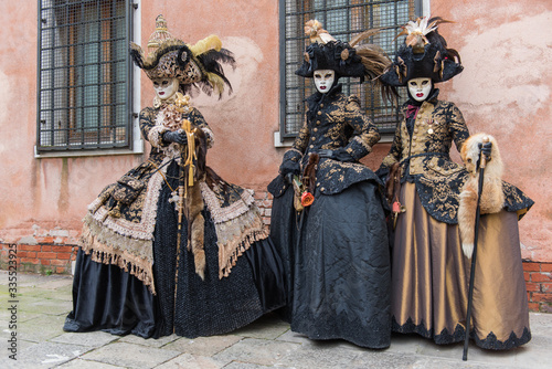 Obraz na płótnie Carnevale a Venezia w salonie