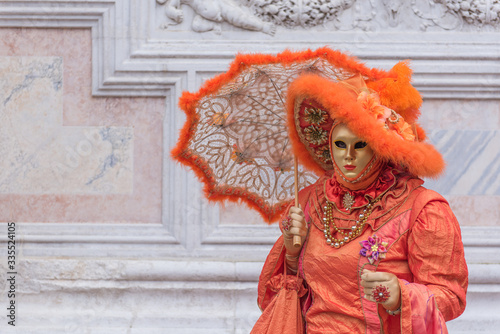 Obraz na płótnie Carnevale a Venezia w salonie