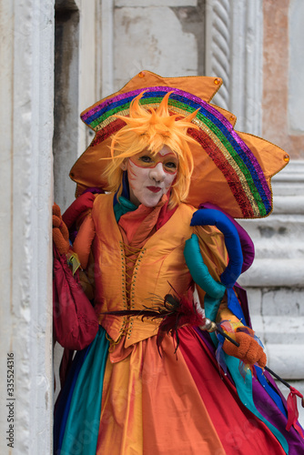 Obraz na płótnie Carnevale a Venezia w salonie