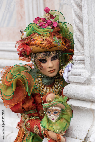 Obraz na płótnie Carnevale a Venezia w salonie