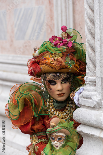 Obraz na płótnie Carnevale a Venezia w salonie