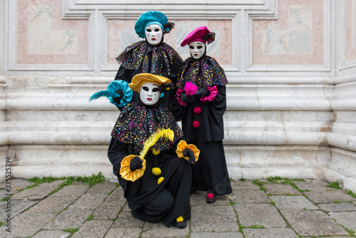 Obraz na płótnie Carnevale a Venezia w salonie