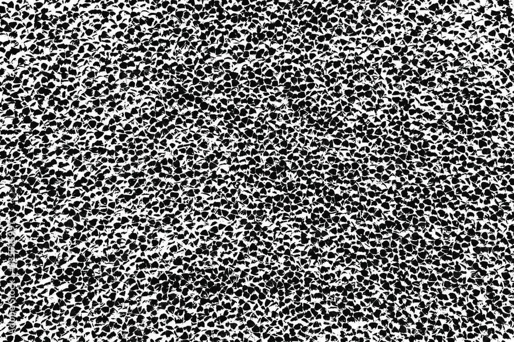 Grunge texture of a rough surface with noise, grain. Abstract background of buckwheat grains. Vector illustration. Overlay template. Grunge texture of a rough surface with noise, grain. Abstract background of buckwheat grains. Vector illustration. Overlay template.