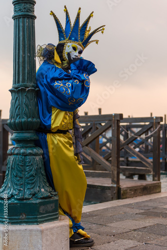 Obraz na płótnie Carnevale a Venzia w salonie