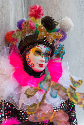Obraz na płótnie Carnevale a Venzia w salonie