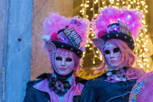Obraz na płótnie Carnevale a Venzia w salonie