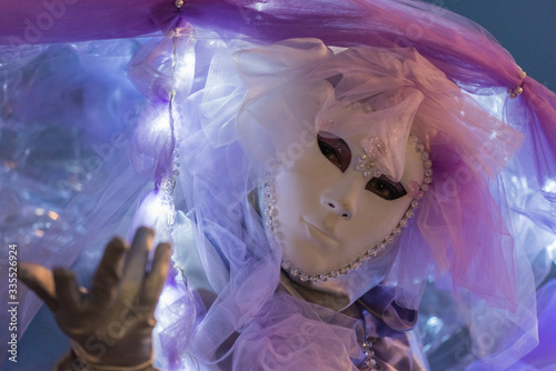 Obraz na płótnie Carnevale a Venzia w salonie