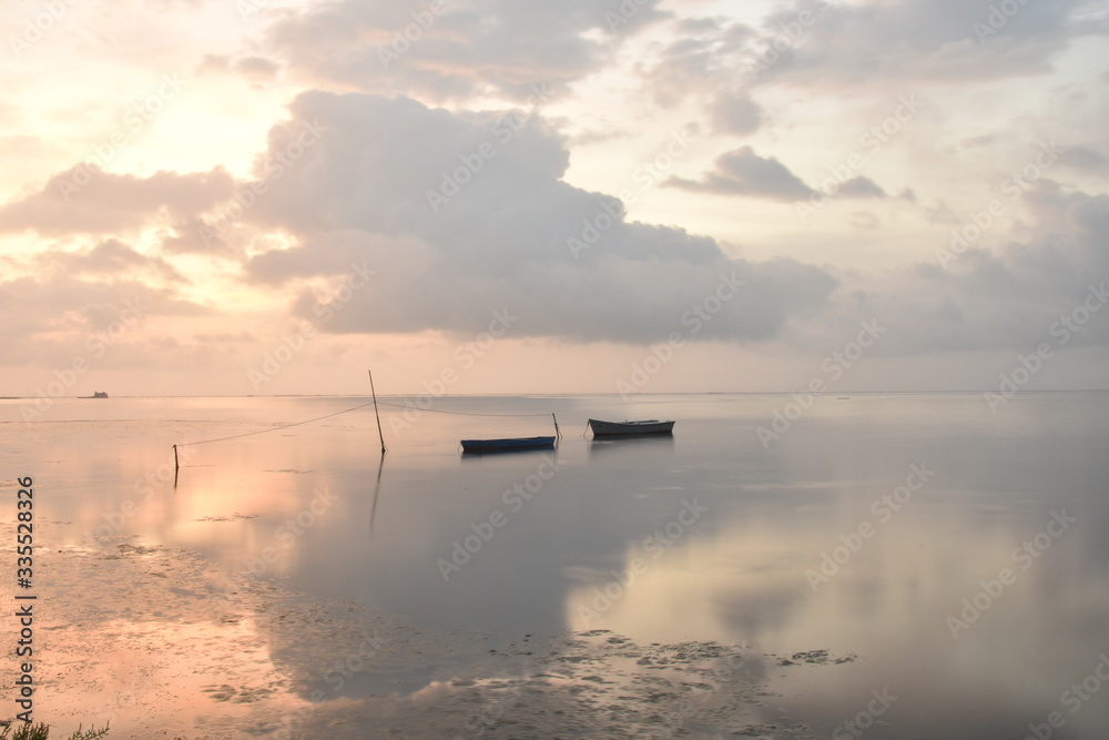 Sunrise on the beach