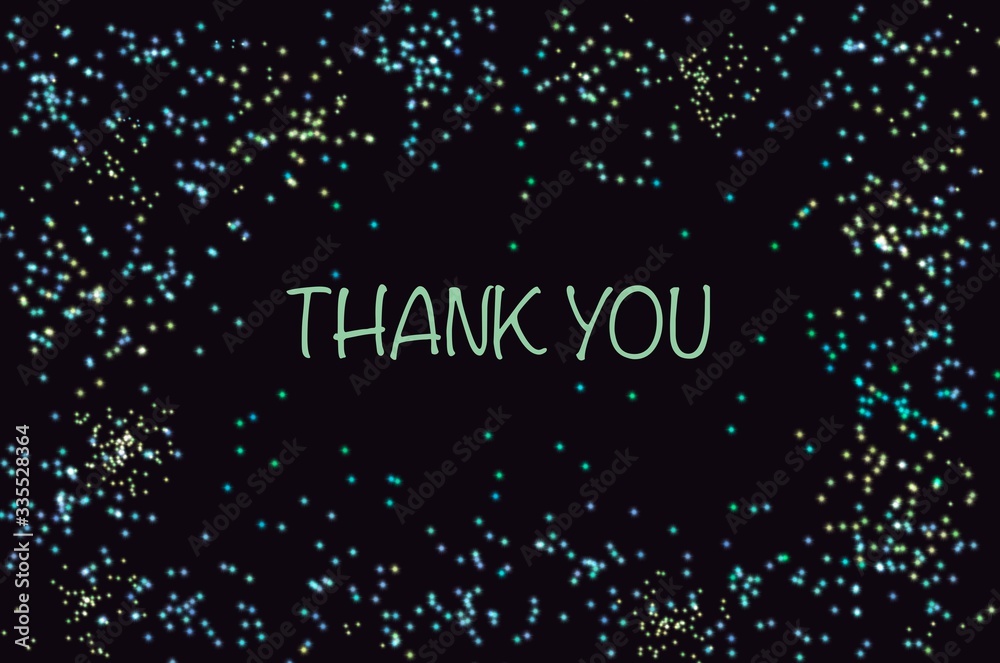 Thank you card textured background Stock Illustration | Adobe Stock