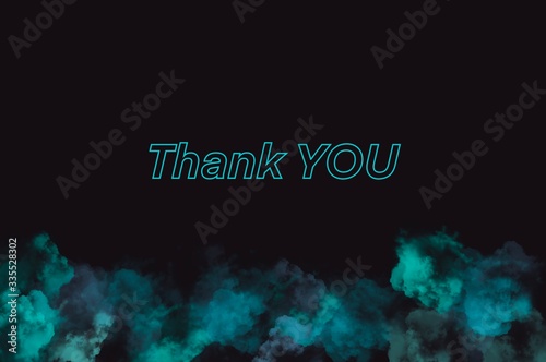 Thank you card textured background