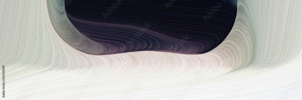 abstract dynamic curved lines surreal banner with very dark blue, light gray and gray gray colors. elegant curved lines with fluid flowing waves and curves abstract dynamic curved lines surreal banner with very dark blue, light gray and gray gray colors. elegant curved lines with fluid flowing waves and curves