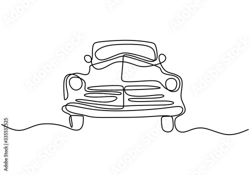 One single line drawing of ...
