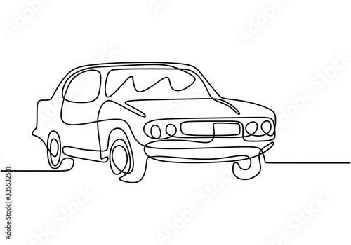 One single line drawing of ...