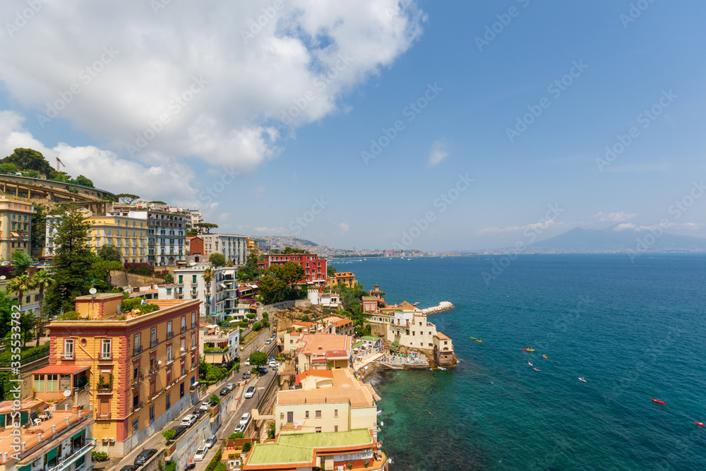 View on Posillipo - Naples on a sunny day