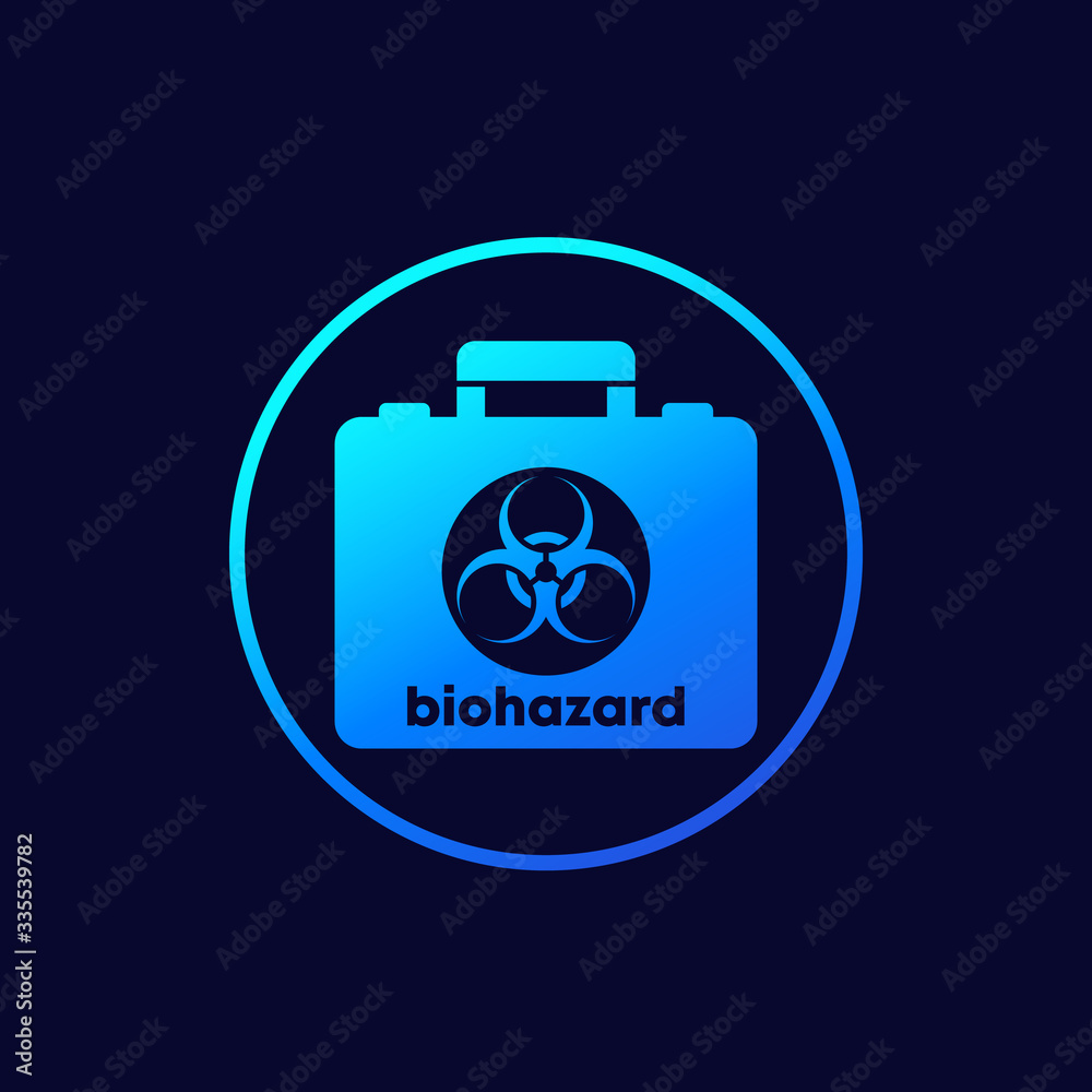 biohazard box icon for web biohazard box icon for web