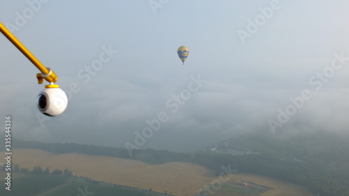 Mój lot balonem nad Paczkowem