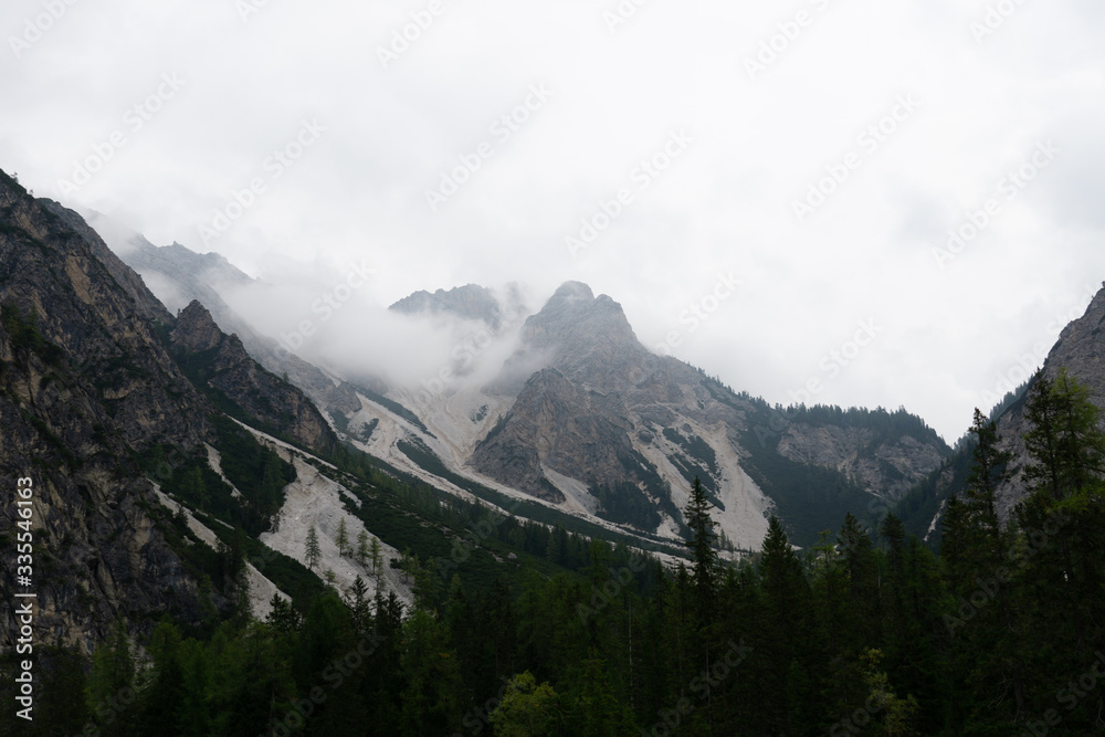 Mists among the Dolomites