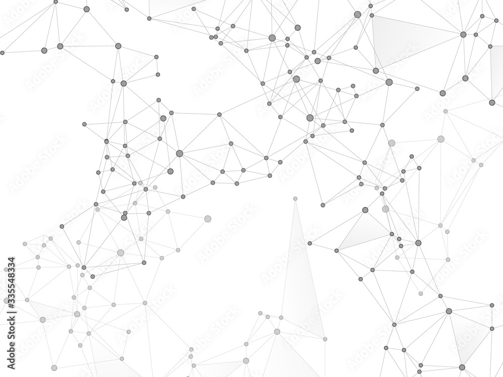 Block chain global network technology concept. Block chain global network technology concept.