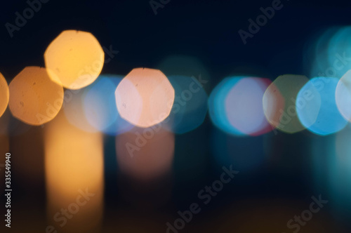 abstract colorful bokeh background