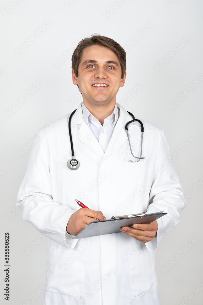 Handsome male physician Handsome male physician