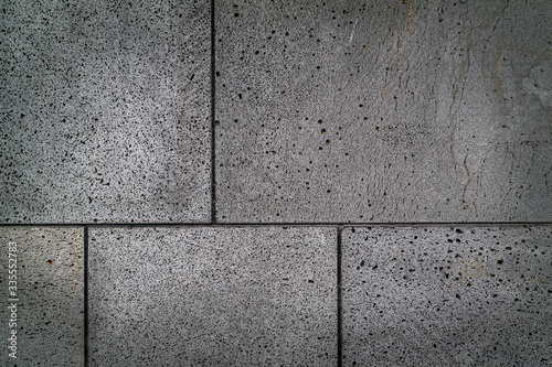 coarse gray texture and background of basalt material