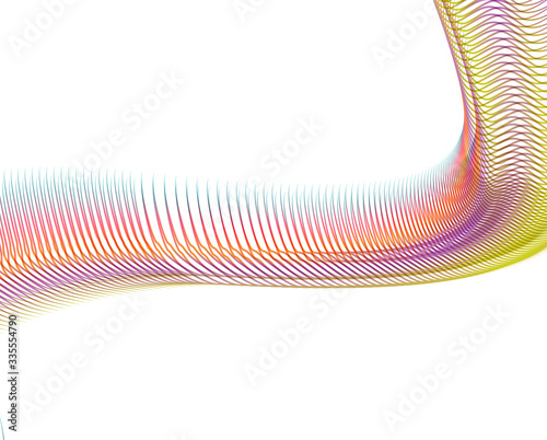 Abstract background blend wave line design for Wallpaper, Banner, Background, Card, Book Illustration, landing page