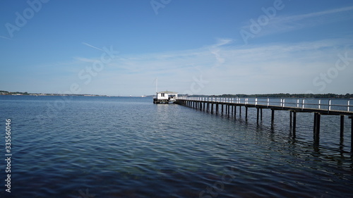 Wallpaper Mural pier an a sunny day in kiel, germany
 Torontodigital.ca