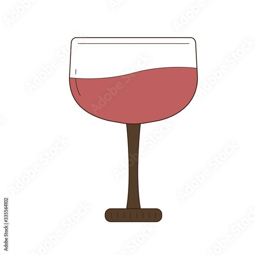 Wineglass with "The Christ blood".