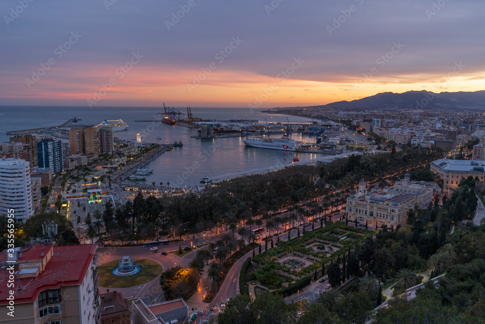 Obraz premium Atardecer