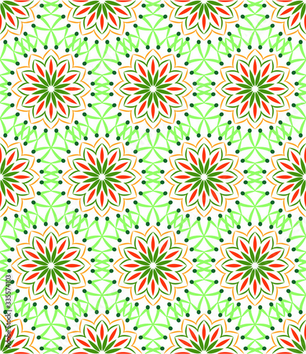 Abstract background ornament illustration. Vector textile print for bed linen, jacket, package design, fabric and fashion concepts. Seamless pattern with flowers