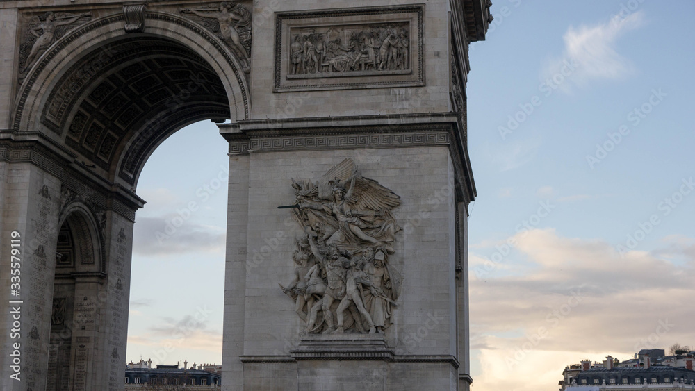 Obraz premium Arc de triumph Paris