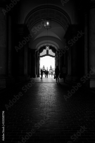 Darkness in a historic building in Copenhagen © Adrian