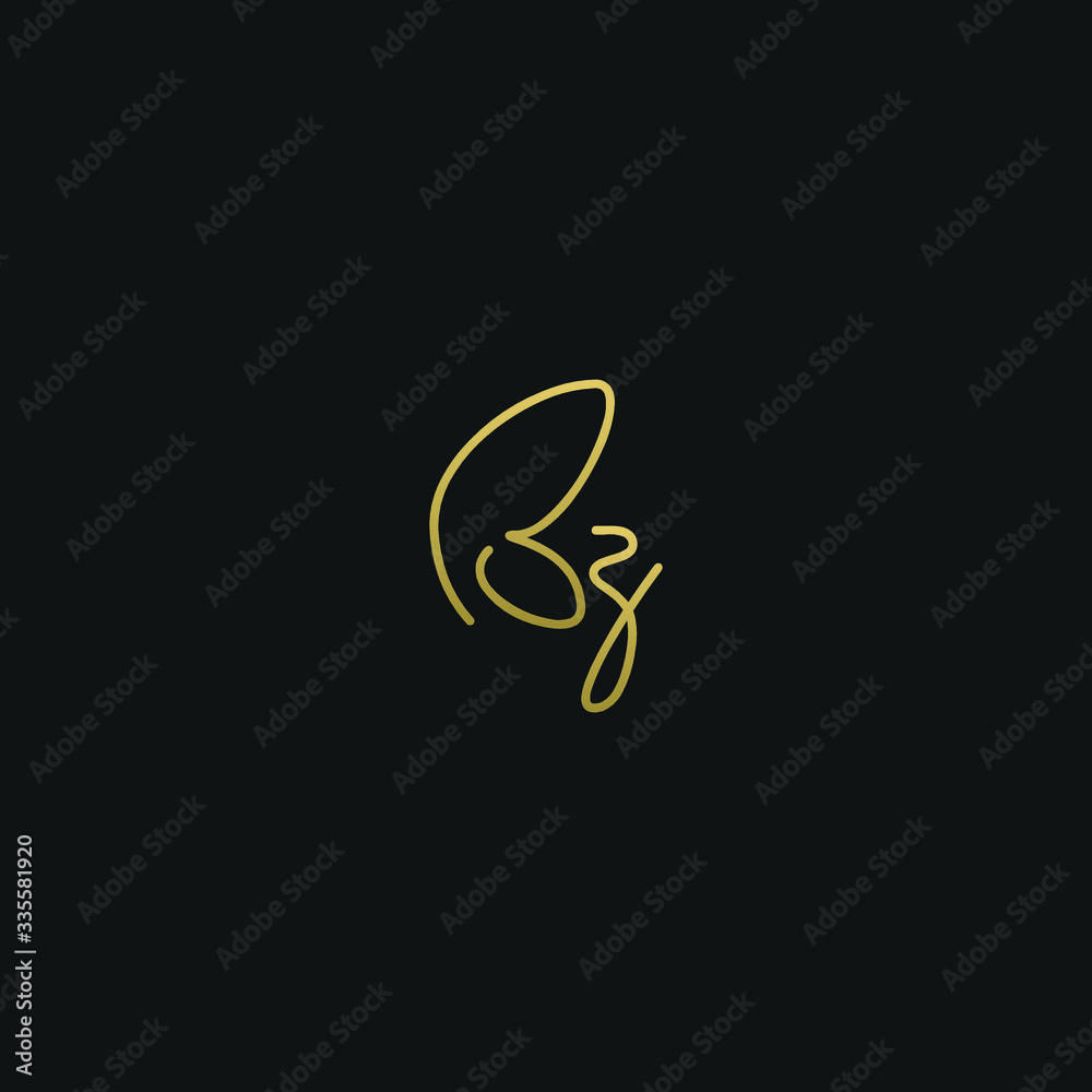 Creative modern elegant trendy unique artistic BZ ZB Z B initial based letter icon logo Creative modern elegant trendy unique artistic BZ ZB Z B initial based letter icon logo