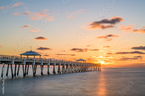 Juno, Florida, USA at the Juno Beach Pier photo