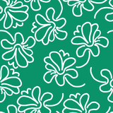 Seamless pattern with Chrysanthemums,japanese floral pattern 